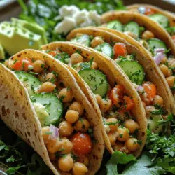 Chickpea Crunch Wrap is an exciting and nutritious twist on the traditional wrap, combining vibrant flavors with wholesome ingredients for a meal that is as satisfying as it is healthy. This dish is not just a quick and easy option for lunch or dinner; it is also an excellent way to incorporate plant-based protein and fresh vegetables into your diet. With a delightful crunch and rich flavor profile, the Chickpea Crunch Wrap is a versatile meal that can be customized to suit various tastes and dietary preferences. In this article, we will explore the recipe in depth, highlight its numerous health benefits, and offer creative variations to keep your meals interesting.