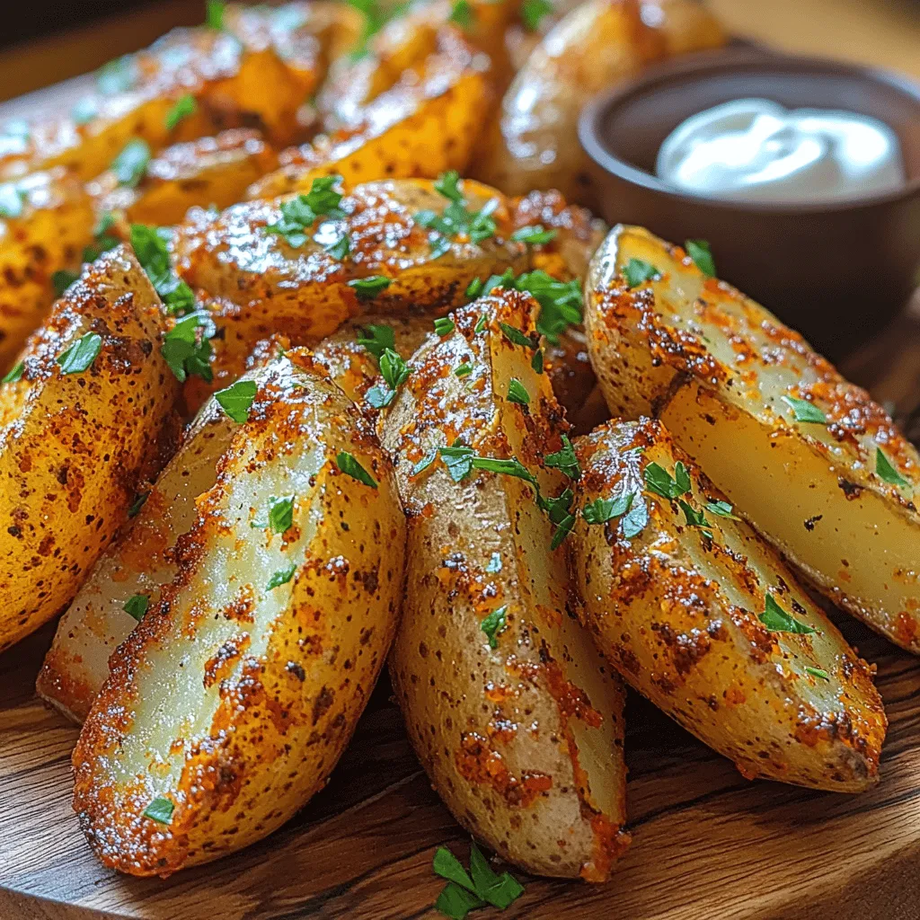 Crispy Cajun potato wedges are not just a side dish; they are a culinary experience that bursts with flavor and texture. This delightful recipe captures the essence of Cajun cuisine, known for its bold spices and a rich tapestry of flavors that make each bite an adventure. Whether served alongside your favorite protein, featured on a party platter, or enjoyed as a satisfying snack, these potato wedges are sure to please a crowd. Their crispy exterior and soft, fluffy interior create a perfect balance that elevates any meal, making them an ideal addition to family dinners or casual gatherings.