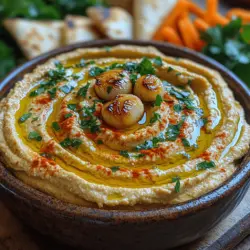 Hummus has transcended its Middle Eastern origins to become a beloved staple in kitchens and restaurants around the globe. This creamy roasted garlic hummus recipe not only showcases the rich, savory flavors of roasted garlic but also offers a nutritious dip that pairs perfectly with a variety of dishes. Whether you're hosting a gathering, enjoying a quiet evening at home, or simply looking for a healthy snack, this hummus is the perfect choice.