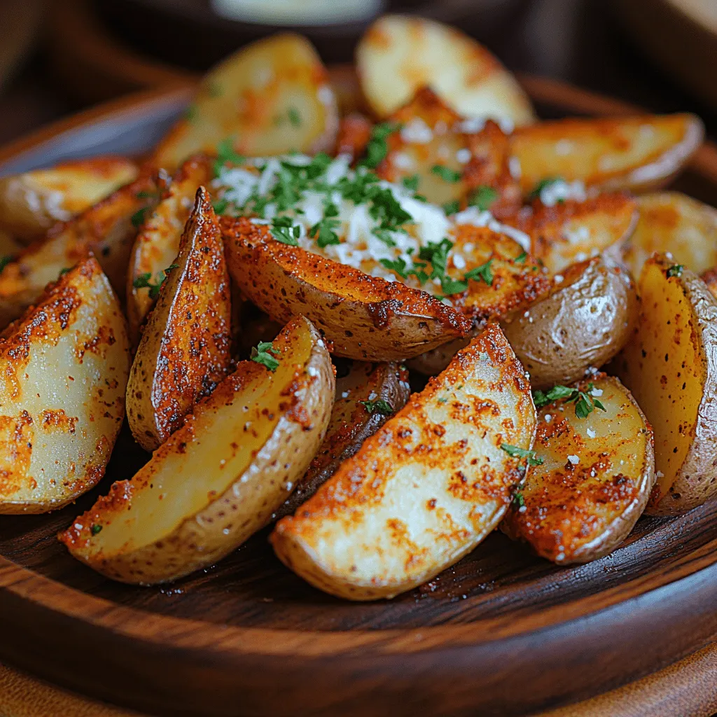 Creating the perfect seasoning mix is crucial to achieving the flavorful punch that defines smoky paprika potato wedges. Start by gathering high-quality spices. The star of the show, smoked paprika, brings a rich, smoky depth that is complemented by garlic powder, onion powder, salt, and pepper. For a kick, consider adding a pinch of cayenne pepper or chili powder.