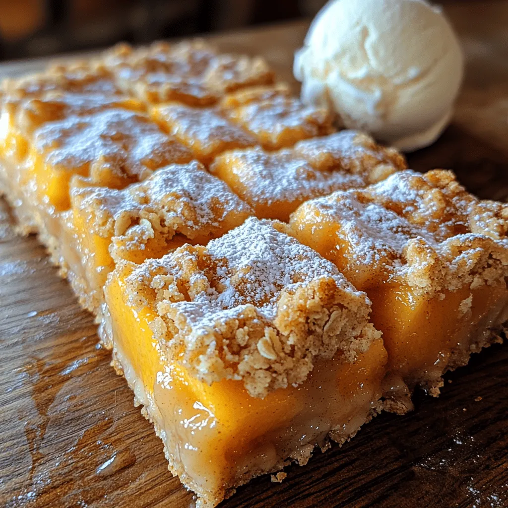 There’s something truly enchanting about homemade desserts that brings warmth and comfort to our lives. Among the myriad of sweet delights, Sweet Peach Crumble Bars stand out as a quintessential treat that captures the essence of summer and nostalgia in every bite. These bars combine the bright, juicy flavors of fresh peaches with a buttery crumble topping, creating a delightful contrast that is both sweet and slightly tart. The crumbly texture and rich flavor make them an irresistible choice for various occasions, from laid-back summer picnics to cozy family gatherings during cooler months.