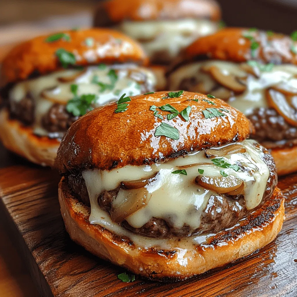 If you're in search of a delicious, crowd-pleasing dish that combines the earthy richness of mushrooms with the creamy, nutty flavor of Swiss cheese, look no further than these mouthwatering savory mushroom Swiss sliders. Perfect for game day, family gatherings, or a quick weeknight dinner, these sliders are not only easy to prepare but also pack a punch in terms of flavor and satisfaction.