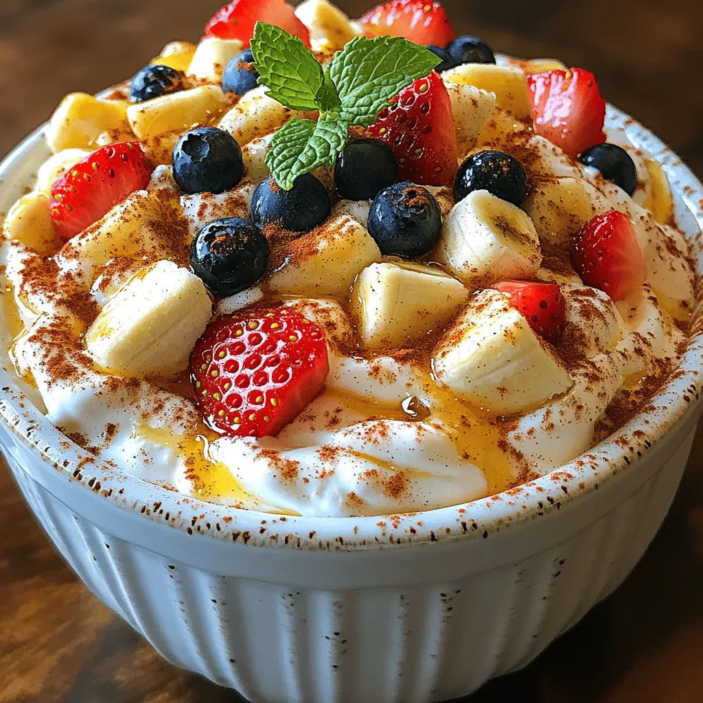In the world of culinary delights, fruit dips offer a refreshing way to enhance the natural sweetness of fruits while adding a creamy texture that elevates the entire experience. One such dip that has gained popularity for its health benefits and delectable taste is the Greek Yogurt Fruit Dip, affectionately known as 