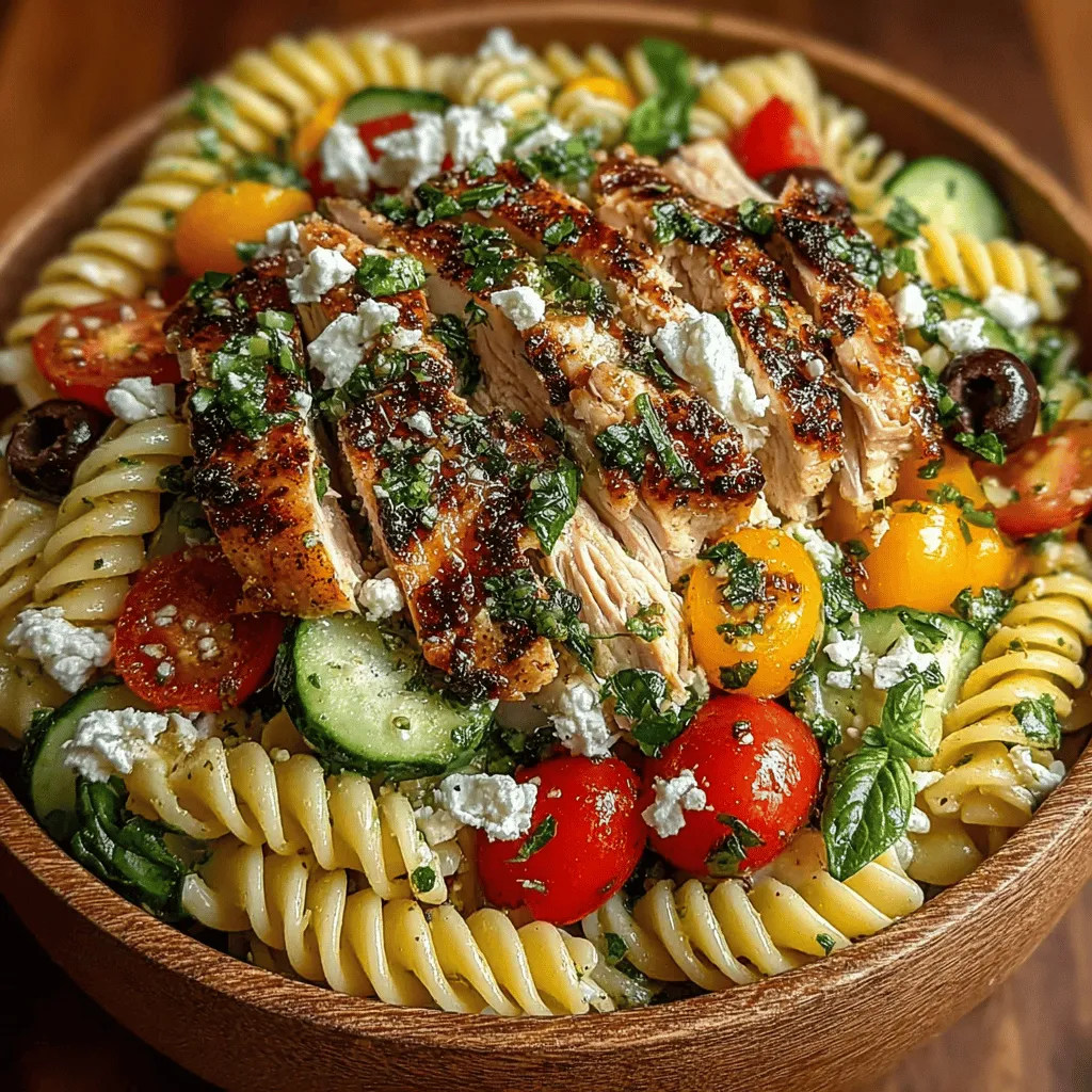 To create an exceptional Refreshing Chilled Chicken Pasta Salad, it’s essential to understand the role of each ingredient and how they contribute to the dish's overall flavor profile and nutritional value.