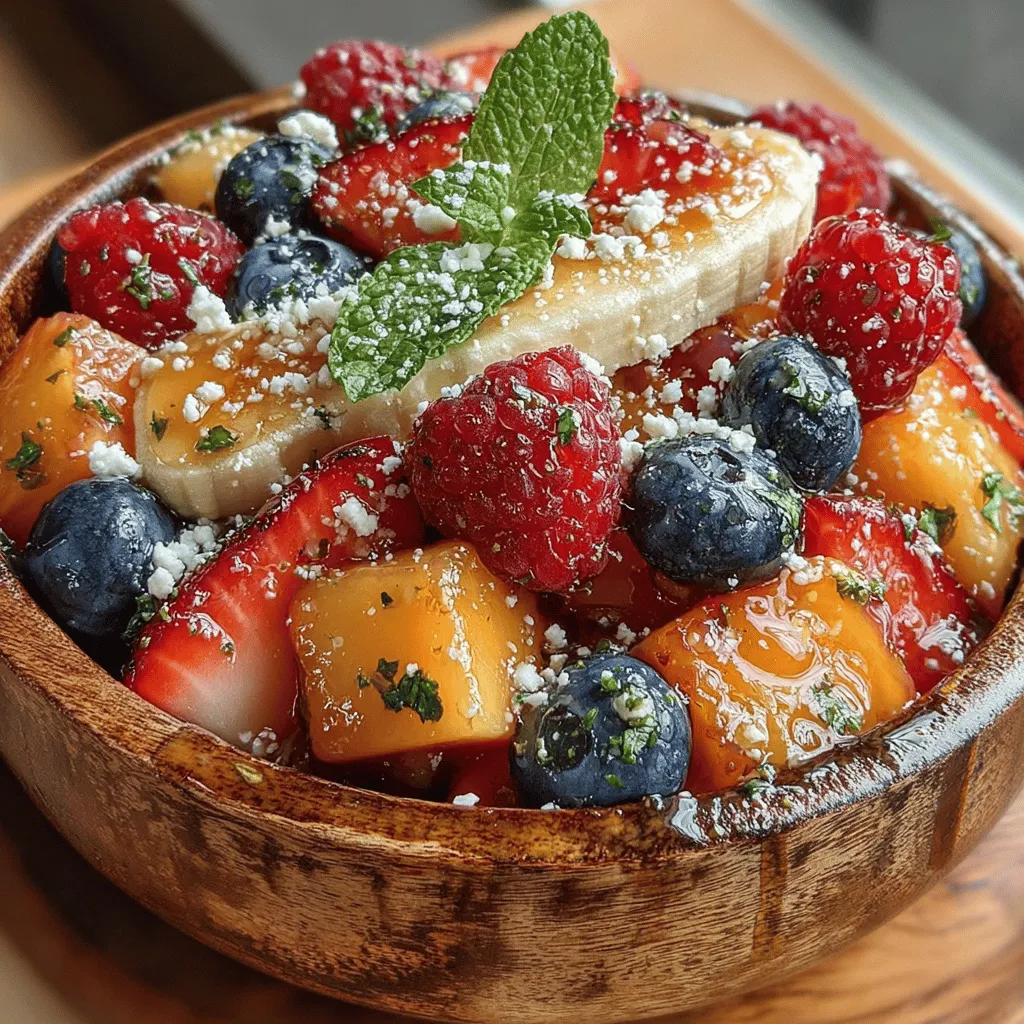 As the sun shines brightly and the days lengthen, summer brings with it a bounty of fresh, vibrant fruits that awaken our taste buds. One such delightful dish that captures the essence of this season is the Sweet Summer Bliss: Peach Berry Fruit Salad. This refreshing recipe combines the juicy sweetness of ripe peaches with a colorful medley of berries, creating not only a treat for the palate but also a feast for the eyes. Perfect for breakfast, snacks, or dessert, this fruit salad is a nutritious option that embodies the spirit of summer gatherings.