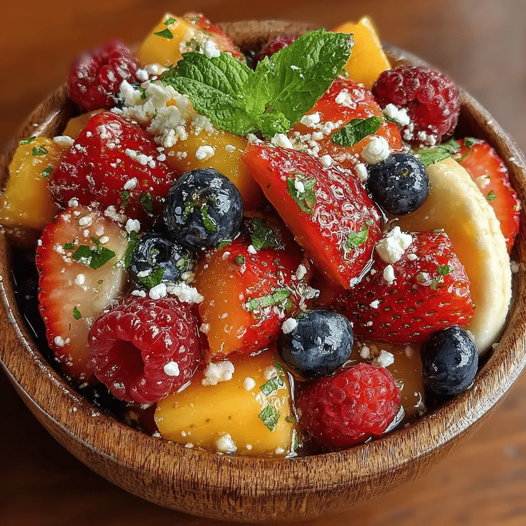 As the sun shines brightly and the days lengthen, summer brings with it a bounty of fresh, vibrant fruits that awaken our taste buds. One such delightful dish that captures the essence of this season is the Sweet Summer Bliss: Peach Berry Fruit Salad. This refreshing recipe combines the juicy sweetness of ripe peaches with a colorful medley of berries, creating not only a treat for the palate but also a feast for the eyes. Perfect for breakfast, snacks, or dessert, this fruit salad is a nutritious option that embodies the spirit of summer gatherings.