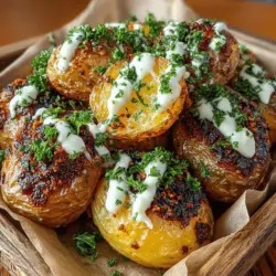 When it comes to side dishes that deliver on flavor and texture, smoked paprika ranch roasted potatoes stand out as a delightful option. This recipe combines the enticing smokiness of paprika with the tangy richness of ranch seasoning, resulting in a dish that is not only packed with flavor but also incredibly versatile. Whether served alongside grilled meats, as a snack for gatherings, or as a comforting appetizer, these roasted potatoes are sure to impress.