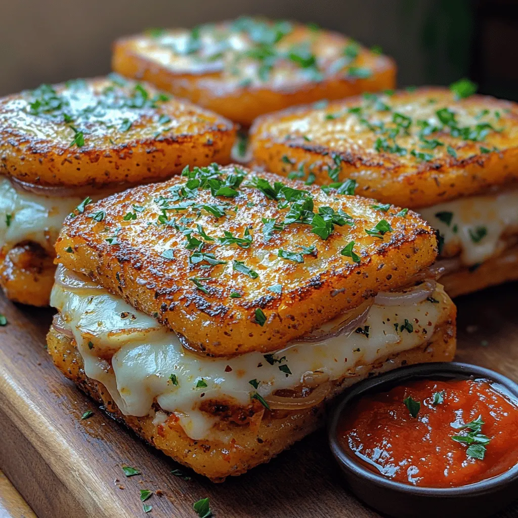 Crispy Mozzarella Onion Melts are the epitome of comfort food, a dish that tantalizes the senses and delivers a satisfying culinary experience. Imagine sinking your teeth into a golden, crispy outer layer that gives way to a gooey, stretchy interior of melted mozzarella cheese, perfectly complemented by the sweet, caramelized flavor of onions. This recipe marries the beloved elements of classic onion rings with the rich, creamy allure of mozzarella, creating a delightful treat that’s as versatile as it is delicious.