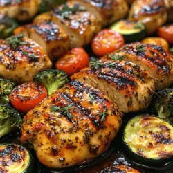 In the realm of healthy eating, few dishes manage to strike the perfect balance between flavor and nutrition as effectively as Honey Dijon Chicken paired with Roasted Veggies. This dish not only tantalizes the taste buds but also serves as a wholesome meal option, making it an ideal choice for busy weeknights or special occasions alike. With its harmonious blend of lean protein and vibrant vegetables, this recipe appeals to a variety of dietary preferences. Whether you’re a fitness enthusiast, a busy parent looking for nutritious meals, or simply someone who enjoys good food, Honey Dijon Chicken & Roasted Veggies has something for everyone.
