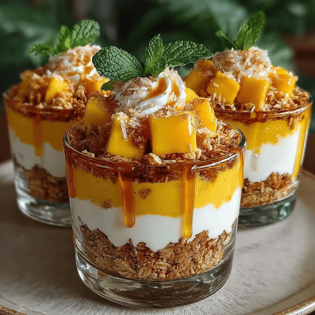 As the sun blazes and temperatures rise, the desire for refreshing desserts becomes almost irresistible. No-bake desserts have surged in popularity over the years, offering a delightful and hassle-free way to enjoy sweet treats without the need for an oven. Among these, the Tropical Paradise No-Bake Mango Parfaits stand out as a vibrant and refreshing option that perfectly captures the essence of summer. This layered dessert not only tantalizes the taste buds but also showcases the natural sweetness of ripe mangoes, making it a guilt-free indulgence.