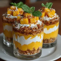 As the sun blazes and temperatures rise, the desire for refreshing desserts becomes almost irresistible. No-bake desserts have surged in popularity over the years, offering a delightful and hassle-free way to enjoy sweet treats without the need for an oven. Among these, the Tropical Paradise No-Bake Mango Parfaits stand out as a vibrant and refreshing option that perfectly captures the essence of summer. This layered dessert not only tantalizes the taste buds but also showcases the natural sweetness of ripe mangoes, making it a guilt-free indulgence.