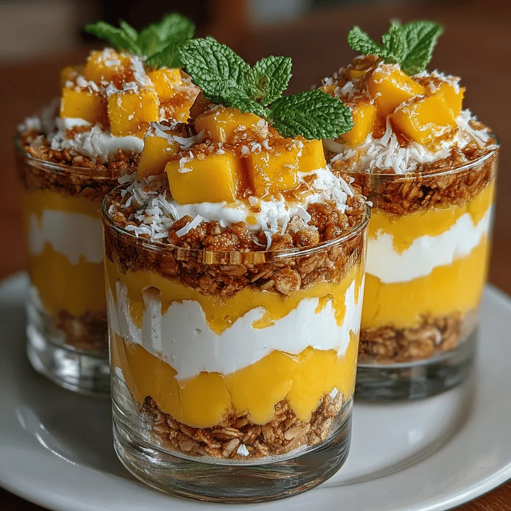 As the sun blazes and temperatures rise, the desire for refreshing desserts becomes almost irresistible. No-bake desserts have surged in popularity over the years, offering a delightful and hassle-free way to enjoy sweet treats without the need for an oven. Among these, the Tropical Paradise No-Bake Mango Parfaits stand out as a vibrant and refreshing option that perfectly captures the essence of summer. This layered dessert not only tantalizes the taste buds but also showcases the natural sweetness of ripe mangoes, making it a guilt-free indulgence.