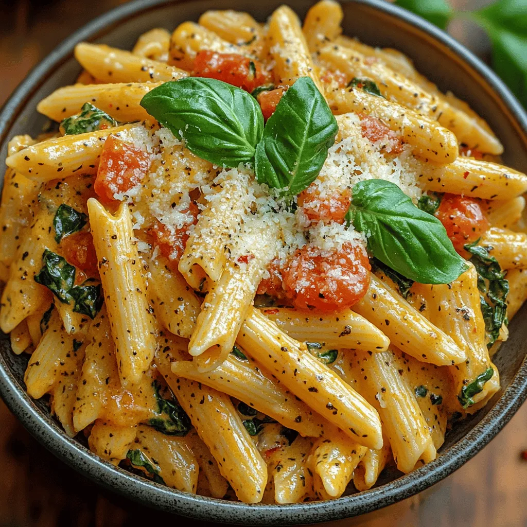Pasta dishes hold a special place in the hearts of food lovers around the world, and Creamy Tomato Spinach Penne is no exception. This dish embodies a delightful blend of flavors and textures, making it a favorite for many. The creamy sauce, infused with the tanginess of tomatoes and the earthiness of spinach, creates a harmonious balance that tantalizes the taste buds. Whether you’re looking for a quick weeknight dinner option or a comforting meal to enjoy over the weekend, Creamy Tomato Spinach Penne is sure to satisfy.