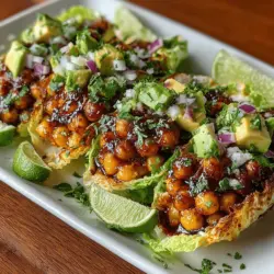 Before diving into the preparation of these delicious lettuce boats, it's vital to understand the key ingredients that contribute to their appeal. Chickpeas, also known as garbanzo beans, are the backbone of this recipe. Not only do they offer a great source of plant-based protein, but they also come loaded with dietary fiber, iron, and folate. This combination of nutrients supports digestive health, promotes satiety, and contributes to overall well-being.