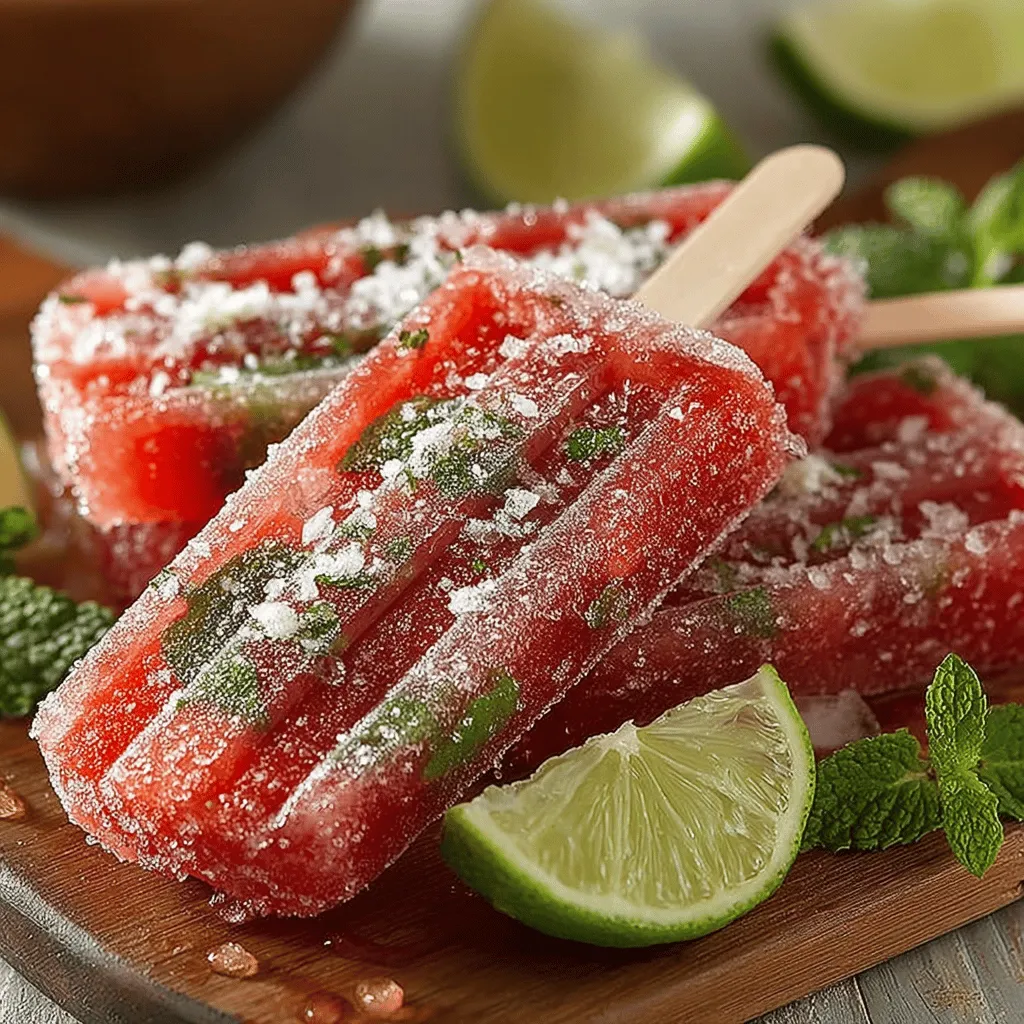 As the summer heat rolls in, nothing is quite as satisfying as a refreshing treat to cool you down. From icy smoothies to creamy popsicles, the options are endless when it comes to indulging in summer delights. Among these, Frozen Watermelon Lime Popsicles stand out as a quintessential summer recipe that not only quenches your thirst but also tantalizes your taste buds. These popsicles are the perfect blend of sweet and tangy flavors, making them an ideal snack for warm days spent outdoors.