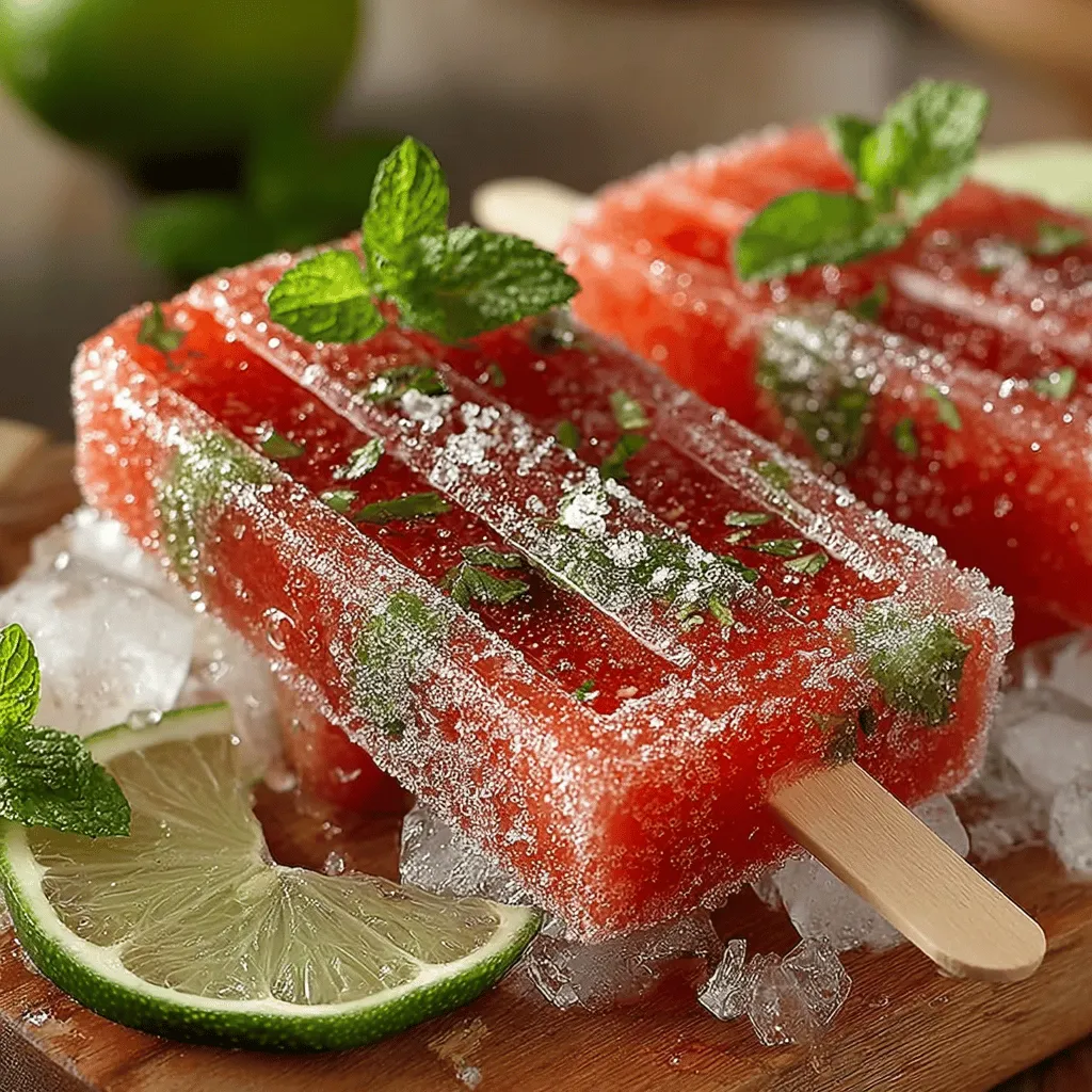 As the summer heat rolls in, nothing is quite as satisfying as a refreshing treat to cool you down. From icy smoothies to creamy popsicles, the options are endless when it comes to indulging in summer delights. Among these, Frozen Watermelon Lime Popsicles stand out as a quintessential summer recipe that not only quenches your thirst but also tantalizes your taste buds. These popsicles are the perfect blend of sweet and tangy flavors, making them an ideal snack for warm days spent outdoors.