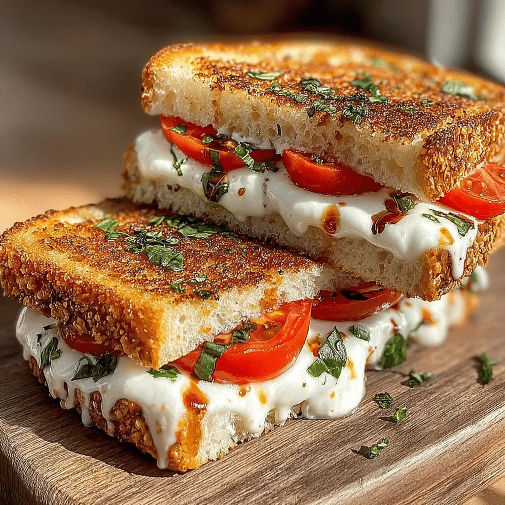 Grilled sandwiches have an undeniable charm that transcends seasons, but there’s something particularly delightful about biting into a warm, melty sandwich during the summer months. The combination of crispy bread, fresh ingredients, and savory flavors creates a comfort food experience that is both satisfying and nostalgic. Among the many variations of grilled sandwiches, the Sunny Grilled Tomato Delight Sandwich stands out as an epitome of summer freshness and vibrant taste. With juicy tomatoes, creamy mozzarella, fragrant basil, and a hint of balsamic sweetness, this sandwich is not just a meal; it’s a celebration of the season's bounty.