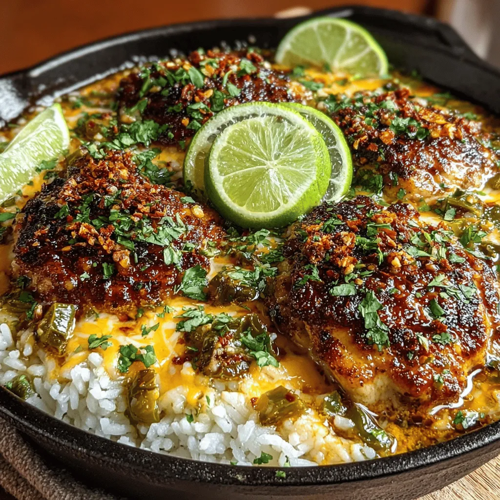 If you're searching for a dish that brings excitement to your dinner table without requiring hours in the kitchen, look no further than the Spicy Hatch Chili Chicken and Rice Skillet. This one-pan meal is not only a feast for the senses but also a celebration of flavors that will leave your family asking for seconds. The star of the dish, Hatch green chilies, infuse the skillet with a unique heat and depth that sets it apart from traditional chicken and rice recipes.