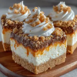 As the leaves begin to change and the air turns crisp, there's nothing quite like indulging in a seasonal dessert that captures the essence of fall. Frozen Pumpkin Cheesecake Cookie Bars are a perfect representation of this time of year, seamlessly blending the rich flavors of pumpkin and cream cheese with the inviting texture of a cookie base. This dish not only highlights the beloved taste of pumpkin spice but also serves as a unique twist on traditional cheesecake, making it an irresistible treat for gatherings, celebrations, or a cozy night in.