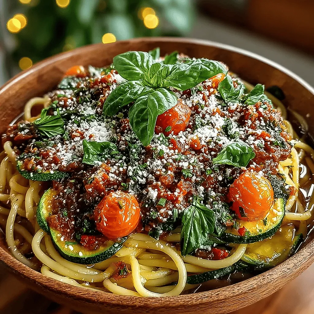 In the realm of Italian cuisine, few dishes resonate as deeply as the classic Bolognese. Traditionally a rich meat-based sauce, Bolognese has charmed its way into the hearts of food lovers worldwide. However, as dietary preferences evolve and the desire for healthier meals grows, variations of this beloved dish have emerged, including the innovative Zucchini Bolognese Delight. This recipe not only maintains the essence of the traditional sauce but also offers a lighter, nutritious alternative that captivates the palate.