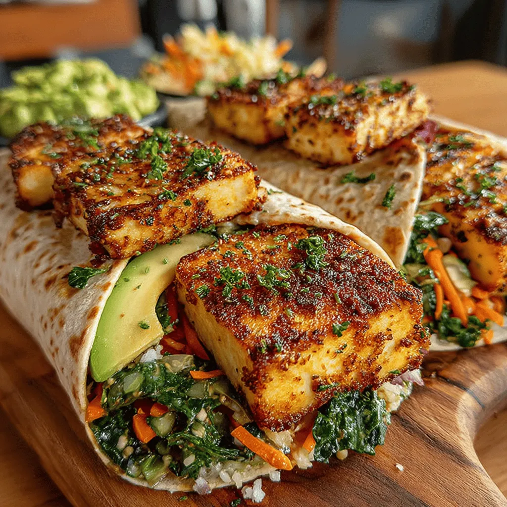 To achieve the best texture in your Garlic Herb Air Fryer Tofu Wraps, proper preparation of the tofu is key. Here’s how you can do it efficiently: