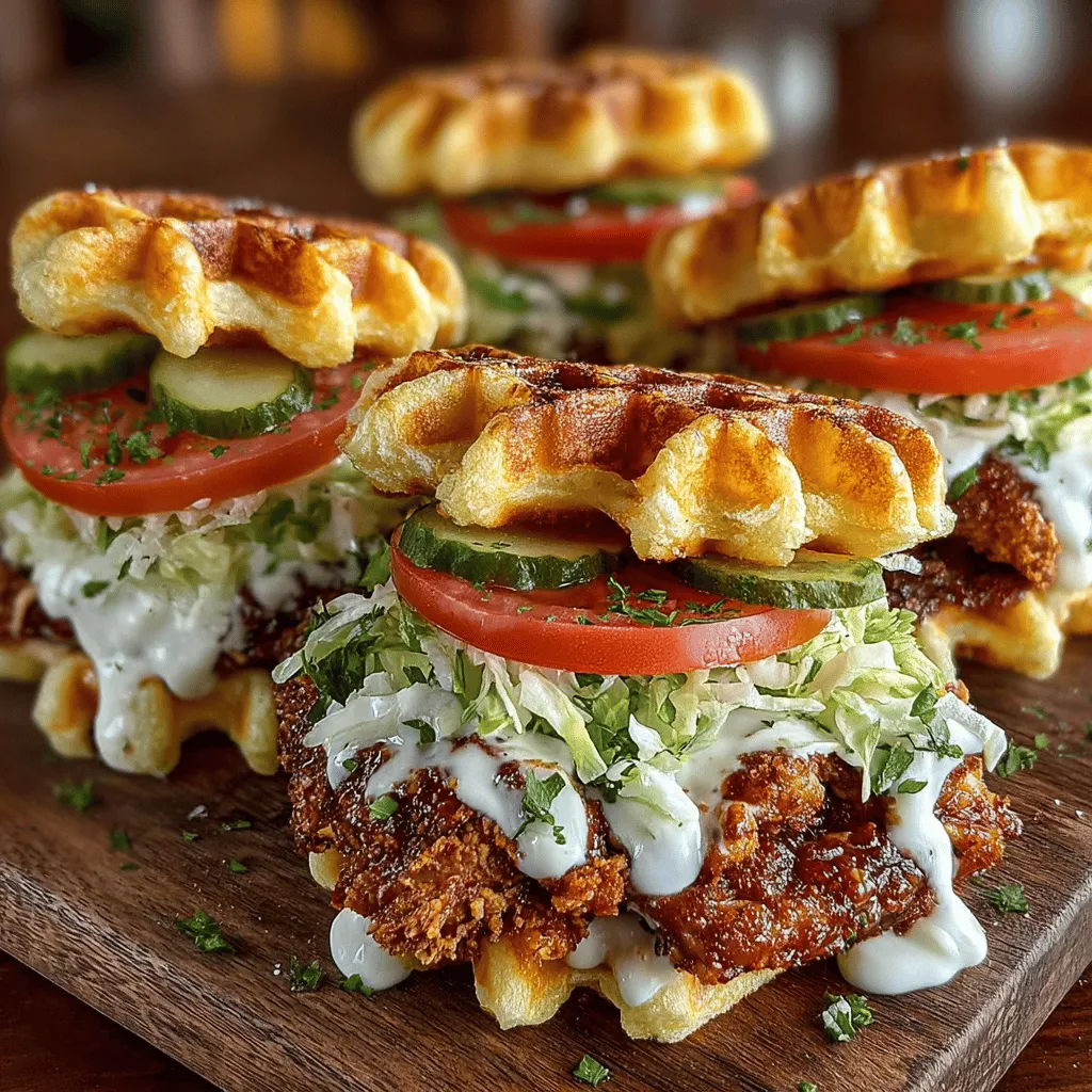 Are you ready to elevate your slider game? Mini Waffle Chicken Ranch Sliders are not just a meal; they are an experience. Imagine the tantalizing crunch of waffles combined with the succulent tenderness of fried chicken, all drizzled with creamy ranch dressing. This innovative take on the classic slider is perfect for a variety of occasions, from casual get-togethers to family dinners and even game day parties. With their playful presentation and irresistible flavors, these sliders are sure to impress your guests and satisfy your cravings.