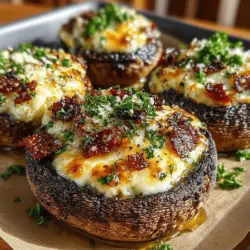 Stuffed mushrooms have long been a beloved appetizer, renowned for their versatility and ability to adapt to a myriad of flavors. Whether filled with cream cheese, sausage, or spinach, these bite-sized delights have graced tables at gatherings, parties, and casual family dinners alike. Among the many creative variations of stuffed mushrooms, Mini Pizza Stuffed Mushrooms stand out as a fun and easy twist on the traditional pizza. This recipe marries the comforting flavors of pizza with the earthy, savory notes of mushrooms, creating a dish that is not only delicious but also visually appealing.