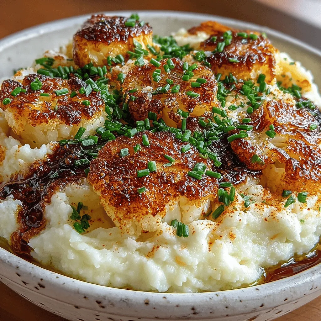In today’s culinary landscape, the quest for healthier alternatives to beloved comfort foods has led many home cooks to explore creative recipes that deliver flavor without the extra calories. One such dish is Creamy Roasted Garlic Mashed Cauliflower, a delightful twist on traditional mashed potatoes that offers a rich, velvety texture and a robust flavor profile. This innovative recipe stands out not only for its health benefits but also for its versatility, making it an ideal side dish for any meal—from weekday family dinners to festive holiday gatherings.