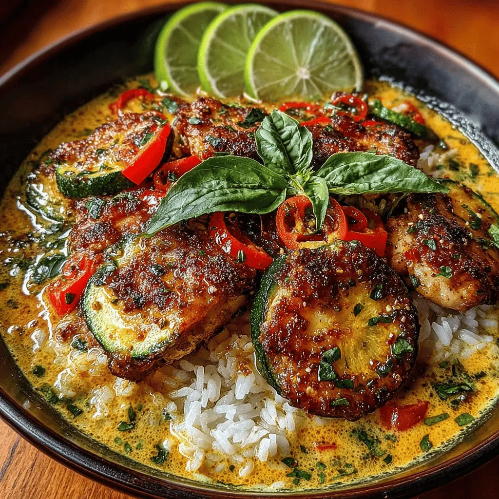 In the realm of comforting, nourishing meals, few dishes can match the allure of a well-crafted curry. Enter the Spicy Zucchini Chicken Curry Bowls—a vibrant, hearty dish that seamlessly marries the tender juiciness of chicken thighs with the fresh crunch of zucchini, all enveloped in a rich, creamy coconut milk base. This recipe stands out not just for its delightful taste but also for its nutritional benefits, making it an ideal choice for both weeknight dinners and meal prep.