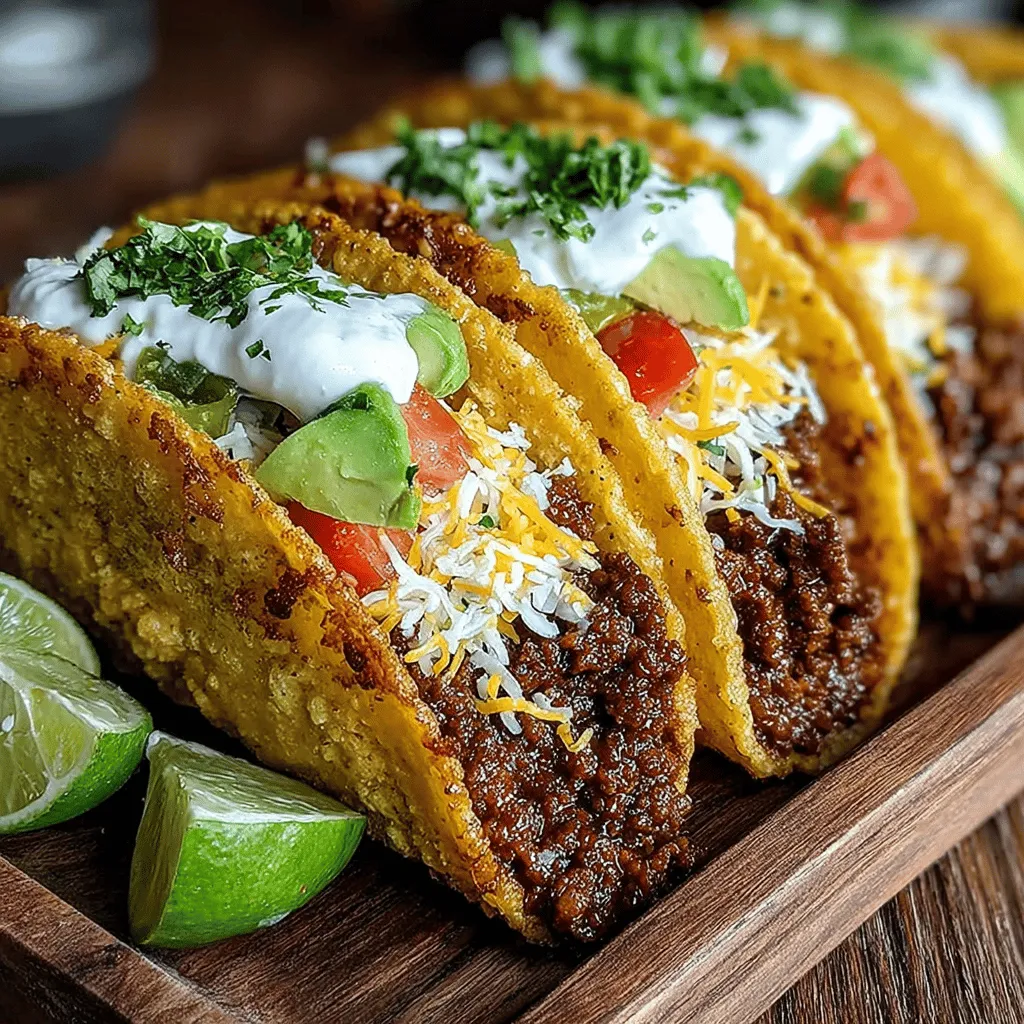 Mini Hatch Chili Tacos are a delightful twist on traditional tacos, offering a burst of flavor and a satisfying crunch. These bite-sized treats are not only visually appealing but also packed with a unique combination of ingredients that make them perfect for gatherings, family dinners, or even a cozy night in. The star of the show is the Hatch green chiles, renowned for their distinctive taste and mild heat, which elevate the classic taco experience to something truly special.