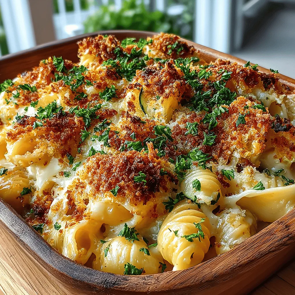 Zucchini Mac and Cheese Delight is the perfect embodiment of comfort food, bringing together the beloved flavors of classic mac and cheese with a nutritious twist. This dish appeals to families looking for a delicious meal that pleases both picky eaters and health-conscious adults. By incorporating zucchini, a versatile vegetable known for its mild flavor and impressive health benefits, this recipe not only satisfies cravings for cheesy goodness but also boosts the nutritional profile of a traditional favorite.