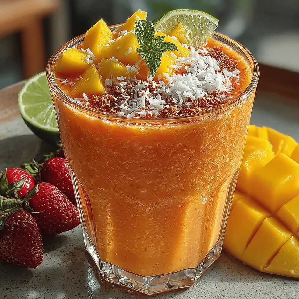 In recent years, smoothies have surged in popularity, becoming a staple in health-conscious diets around the world. These blended beverages are not only delicious but also pack a powerful nutritional punch, making them an ideal choice for breakfast or a mid-day snack. The vibrant colors and diverse flavors of smoothies often entice even the most skeptical eaters to enjoy a serving of fruits and vegetables. Among the myriad of smoothie recipes available, the Tropical Chia Coconut Smoothie stands out as a refreshing and nutritious option that transports your taste buds to a tropical paradise with every sip.