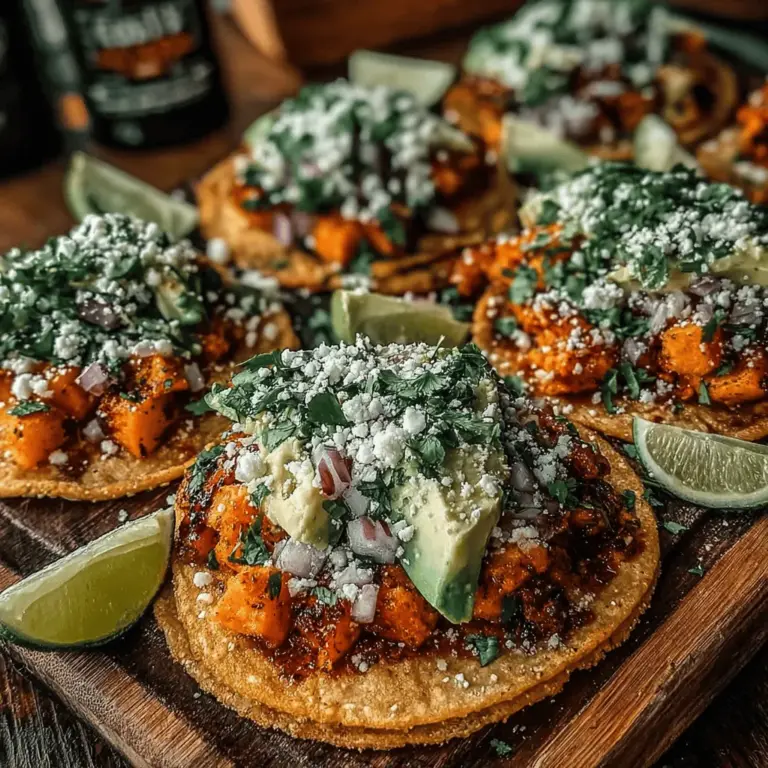 In the realm of quick and healthy meals, mini roasted sweet potato tostadas emerge as a delightful culinary creation that beautifully marries flavor with nutrition. These tostadas are not merely a feast for the palate; they are also a visual delight, boasting a vibrant array of ingredients that add color and texture to any meal. Whether you're looking for a light lunch, a casual dinner, or a crowd-pleasing appetizer for your next gathering, this recipe is your ticket to a satisfying and wholesome dish.