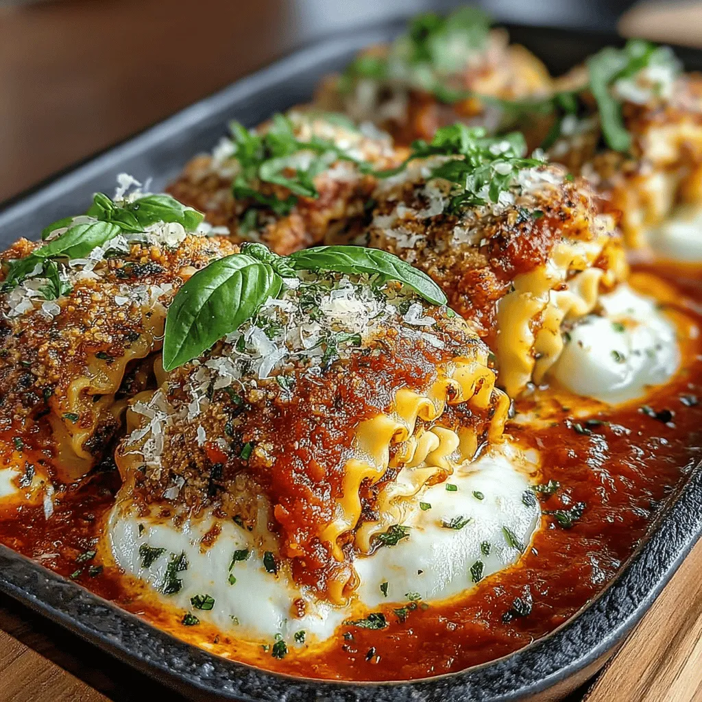 Cheesy Eggplant Lasagna Roll Ups are an innovative take on a beloved Italian classic. This dish combines the comforting, hearty layers of lasagna with the delightful twist of rolled-up eggplant, creating a visually stunning and delicious meal. Not only does it satisfy cravings for cheesy, savory goodness, but it also offers a healthier alternative to traditional lasagna. By substituting pasta with thinly sliced eggplant, this recipe caters to those looking for lighter, gluten-free options without compromising on taste.