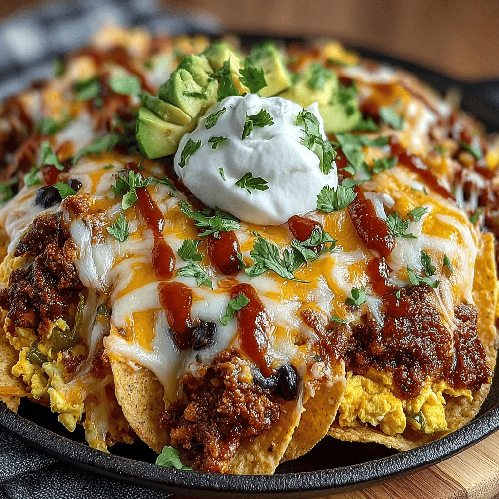 The concept of breakfast nachos is a delightful fusion that combines the indulgent nature of traditional nachos with the heartiness of breakfast foods. Imagine a plate piled high with crispy tortilla chips, smothered in an array of toppings that range from cheesy goodness to spicy chiles, all designed to kickstart your day with a burst of flavor. This innovative dish is not only visually appealing but also a versatile canvas for a variety of ingredients, allowing for both creativity and comfort.