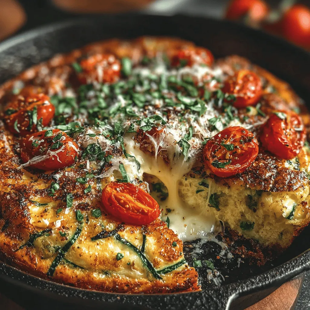 Frittatas are an extraordinary culinary creation, celebrated for their versatility and ease of preparation. This delightful dish has become a favorite among home cooks, not just for breakfast but also for brunch, lunch, and even dinner. If you’re looking for a wholesome meal that pleases both the health-conscious and the cheese aficionado, the Cheesy Zucchini Tomato Frittata Delight is your perfect choice. With its harmonious blend of flavors and simple ingredients, this frittata is a delicious way to enjoy seasonal produce while satisfying your cheese cravings.