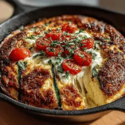 Frittatas are an extraordinary culinary creation, celebrated for their versatility and ease of preparation. This delightful dish has become a favorite among home cooks, not just for breakfast but also for brunch, lunch, and even dinner. If you’re looking for a wholesome meal that pleases both the health-conscious and the cheese aficionado, the Cheesy Zucchini Tomato Frittata Delight is your perfect choice. With its harmonious blend of flavors and simple ingredients, this frittata is a delicious way to enjoy seasonal produce while satisfying your cheese cravings.