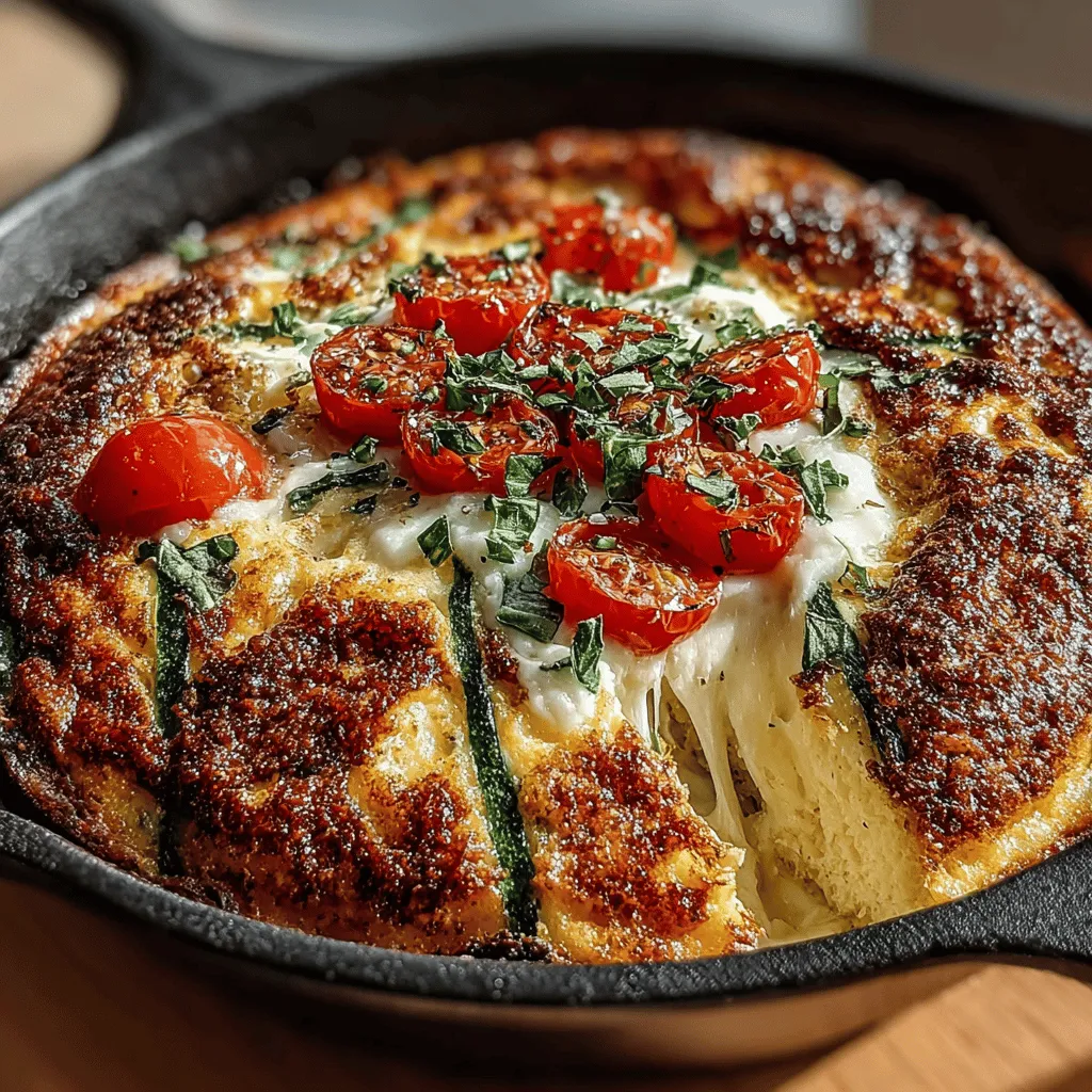 Frittatas are an extraordinary culinary creation, celebrated for their versatility and ease of preparation. This delightful dish has become a favorite among home cooks, not just for breakfast but also for brunch, lunch, and even dinner. If you’re looking for a wholesome meal that pleases both the health-conscious and the cheese aficionado, the Cheesy Zucchini Tomato Frittata Delight is your perfect choice. With its harmonious blend of flavors and simple ingredients, this frittata is a delicious way to enjoy seasonal produce while satisfying your cheese cravings.