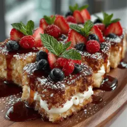 When it comes to brunch, few dishes capture the essence of comfort and indulgence quite like French toast. However, if you want to elevate this classic dish into something even more enjoyable, look no further than mini French toast bites. These delightful morsels not only offer the same rich, custardy flavor that we all love but also serve as a perfect snack or treat that appeals to both children and adults. Whether you’re hosting a weekend brunch, throwing a casual gathering, or looking for a fun weekday breakfast option, mini French toast bites with berries are sure to impress.