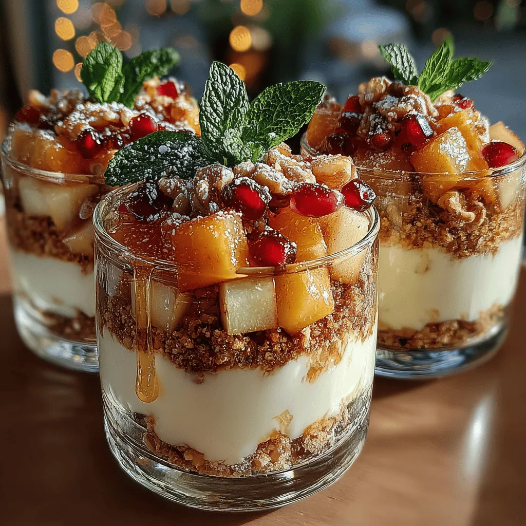 Parfaits are not only a visual delight but also a versatile dessert option that can be tailored to suit any season or occasion. Layered with a variety of textures and flavors, parfaits can serve as an indulgent treat or a wholesome snack, making them an excellent choice for any time of the day. As autumn approaches, the Autumn Bliss Parfaits emerge as a perfect embodiment of the season, celebrating the bounty of fall fruits and the comforting spices that warm our hearts and palates.