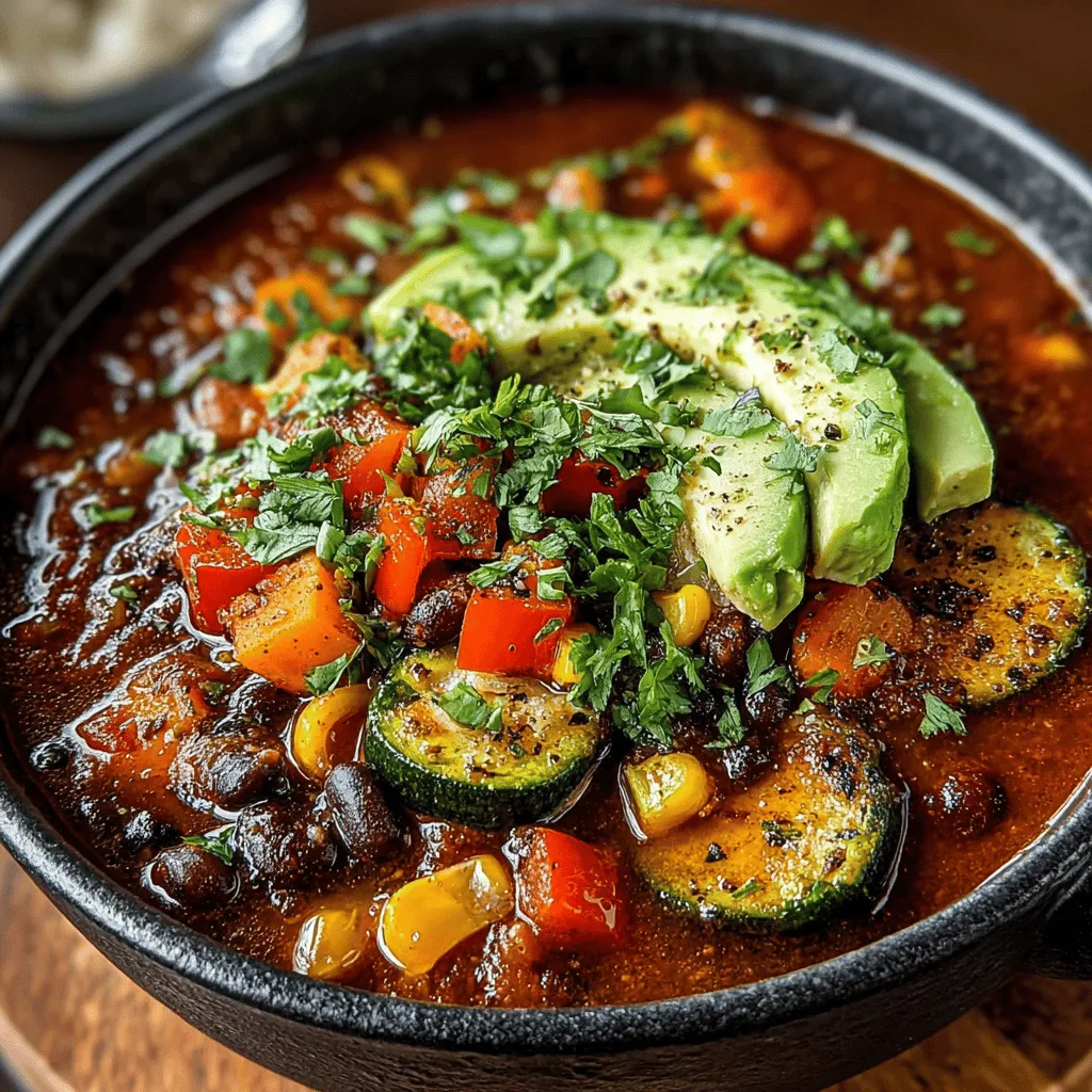 In recent years, the culinary landscape has witnessed a remarkable shift towards hearty and flavorful vegetarian dishes. As more people embrace plant-based diets, the demand for innovative recipes that deliver on taste and nutrition has skyrocketed. Vegetarian meals not only cater to those looking to reduce their meat consumption but also appeal to a broader audience seeking vibrant flavors and wholesome ingredients. Among the myriad of vegetarian options available, the Fiery Fiesta Veggie Chili stands out as a delightful blend of heat, heartiness, and health benefits, making it a perfect dish for any occasion.