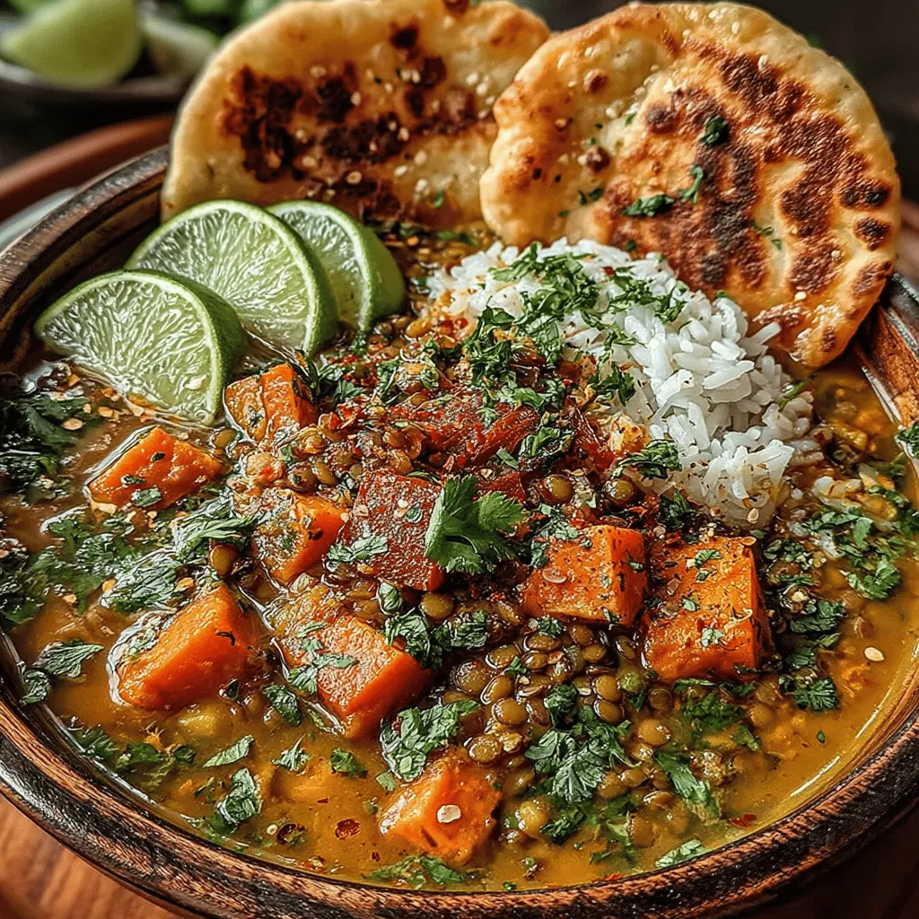 In the vibrant realm of plant-based cooking, few dishes encapsulate warmth, flavor, and comfort quite like Sweet Potato Lentil Coconut Curry. This delectable dish harmonizes the earthy sweetness of sweet potatoes with the hearty protein of lentils, all enveloped in a luscious coconut milk base. Whether you're hosting a cozy family dinner or seeking a nutritious meal for your busy weekdays, this curry stands out as an ideal choice, catering to diverse palates and dietary preferences. Its rich ingredients not only nourish the body but also elevate the experience of eating, making it a beloved dish among vegans and non-vegans alike.