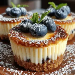 What makes mini cheesecakes so appealing? For starters, their unique size allows for endless creativity in both flavor and presentation. Mini cheesecakes can be customized to suit different tastes, from classic vanilla to decadent chocolate, all while maintaining the signature creamy texture that makes cheesecakes so beloved. Their individual servings make them an excellent choice for various occasions, allowing guests to easily sample a variety of flavors without overindulging.