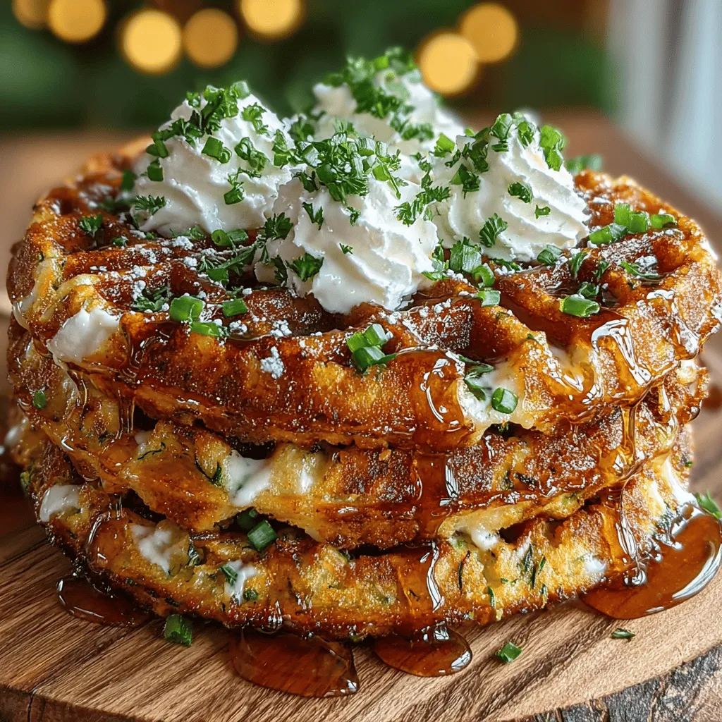 To create the perfect base for your Protein-Packed Zucchini Waffles, start by mixing the dry ingredients. This is a crucial step that sets the flavor profile and texture of your waffles.
