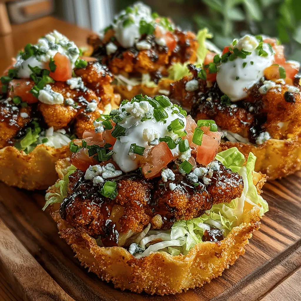 In the fast-paced world of modern cooking, finding a recipe that strikes the perfect balance between taste and health can be quite the endeavor. The Mini Buffalo Cauliflower Taco Cups emerge as an enticing answer, offering a delightful fusion of flavors that transforms the classic buffalo wing experience into a fun, bite-sized treat. These taco cups are not only a feast for the palate but also a nutritious alternative, featuring cauliflower as the star ingredient. This versatile vegetable is packed with vitamins, minerals, and antioxidants, making it an excellent choice for those looking to enjoy a savory dish without compromising on health.