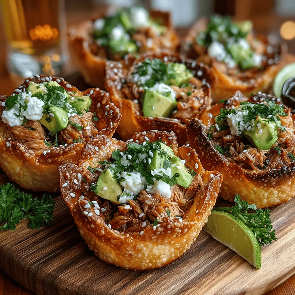 Appetizers play a crucial role in social gatherings, serving as a delightful prelude to the main course and a way to engage guests in a relaxed atmosphere. Whether it's a festive holiday party, a casual get-together, or a sophisticated cocktail event, the right appetizers can set the tone for the entire occasion. Among the myriad of appetizer options, Mini Tuna Avocado Wonton Cups stand out as a fresh, flavorful, and easy-to-make choice that appeals to a wide range of palates.