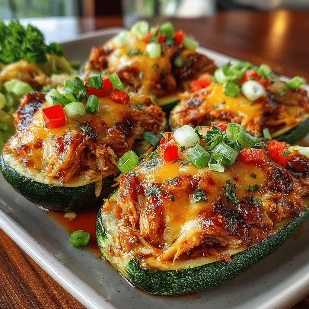 In the world of culinary delights, few dishes can match the comfort and satisfaction of baked chicken. However, if you're looking to elevate your mealtime experience while keeping health at the forefront, the Zesty Baked BBQ Chicken Zucchini Cups are a perfect solution. This innovative recipe combines the savory flavors of barbecue chicken with the fresh, light essence of zucchini, creating a dish that is not only delicious but also visually appealing and packed with nutrients.