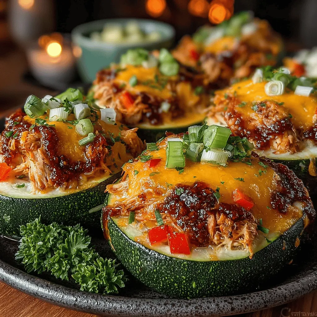 In the world of culinary delights, few dishes can match the comfort and satisfaction of baked chicken. However, if you're looking to elevate your mealtime experience while keeping health at the forefront, the Zesty Baked BBQ Chicken Zucchini Cups are a perfect solution. This innovative recipe combines the savory flavors of barbecue chicken with the fresh, light essence of zucchini, creating a dish that is not only delicious but also visually appealing and packed with nutrients.