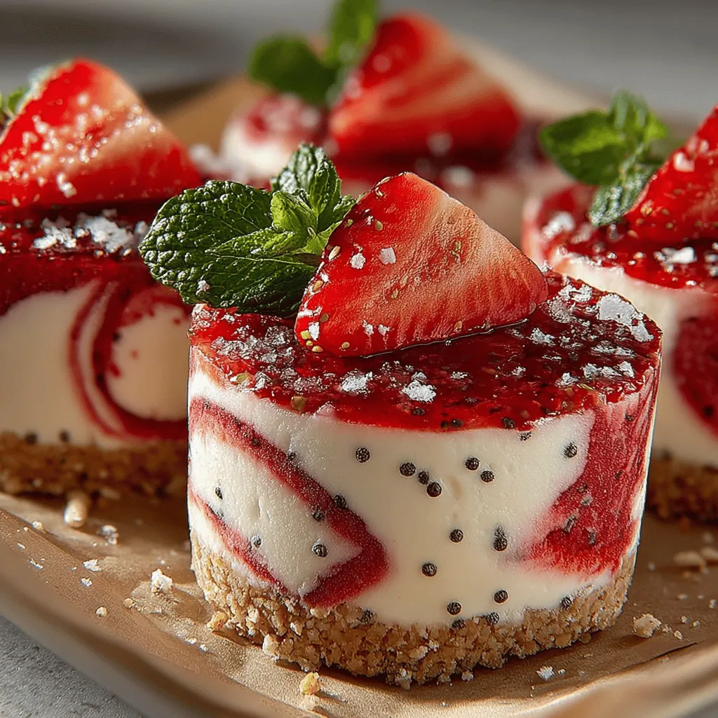 When it comes to satisfying your sweet tooth while still maintaining a healthy lifestyle, the Strawberry Poppyseed Swirls recipe stands out as a delightful option. This vibrant dessert is not only easy to make but also combines a unique medley of flavors that come together in a refreshing, creamy swirl of strawberry goodness. With the right balance of sweet and tangy, this recipe is perfect for a warm day or as a light snack any time of the year.