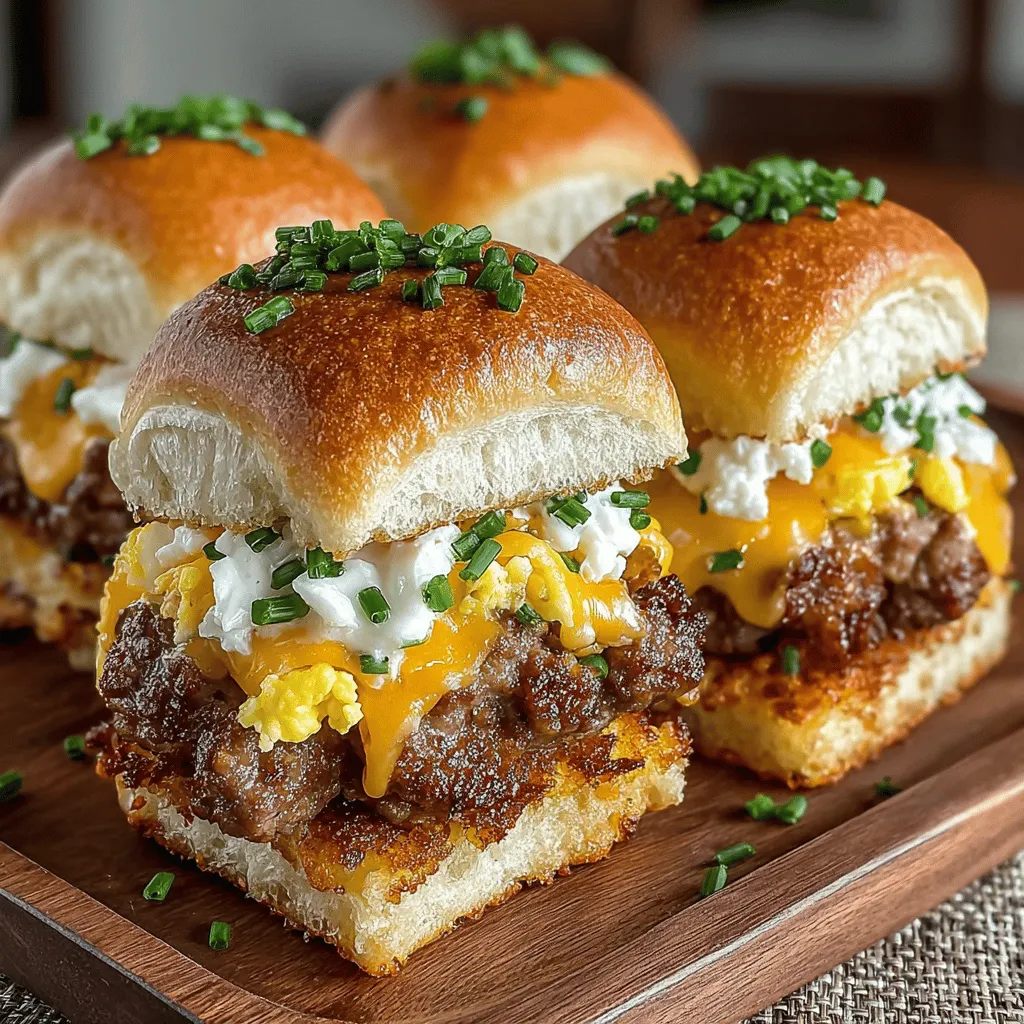 Sliders have steadily gained popularity as a versatile dish, making their way into breakfast and brunch menus across the globe. These bite-sized delights are not only easily shareable but also allow for a delightful combination of flavors and textures that can cater to a variety of palates. Among the myriad of slider recipes, Mini Sausage Egg Hash Brown Sliders stand out as a particularly enticing option. This recipe combines savory sausage, fluffy eggs, and crispy hash browns into a compact, satisfying bite that is perfect for any morning gathering.